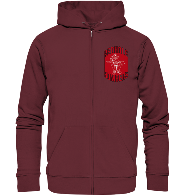 Göppingen Red Hole Bombers - Organic Zipper - Amfoo Shop