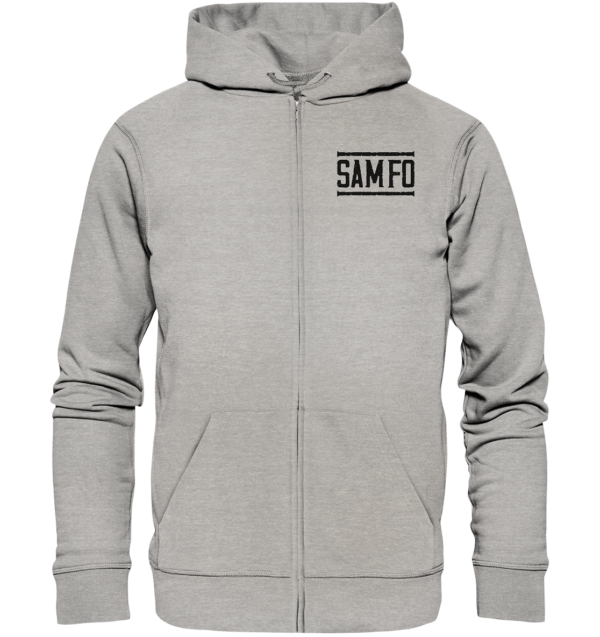 SAMFO black - Organic Zipper - Amfoo Shop