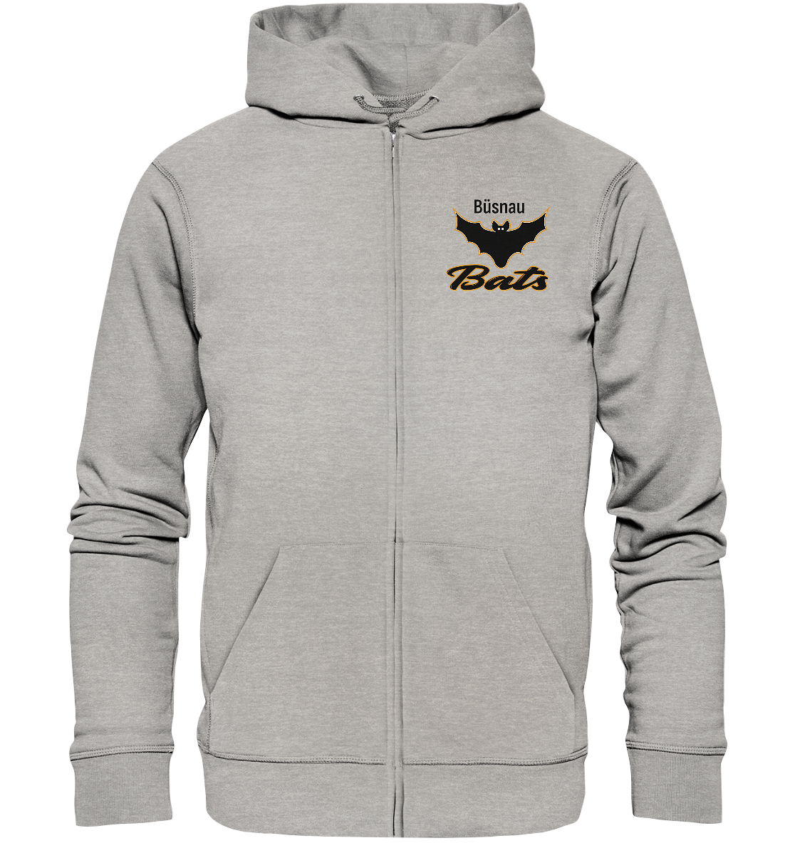 Büsnau Bats - Organic Zipper - Amfoo Shop