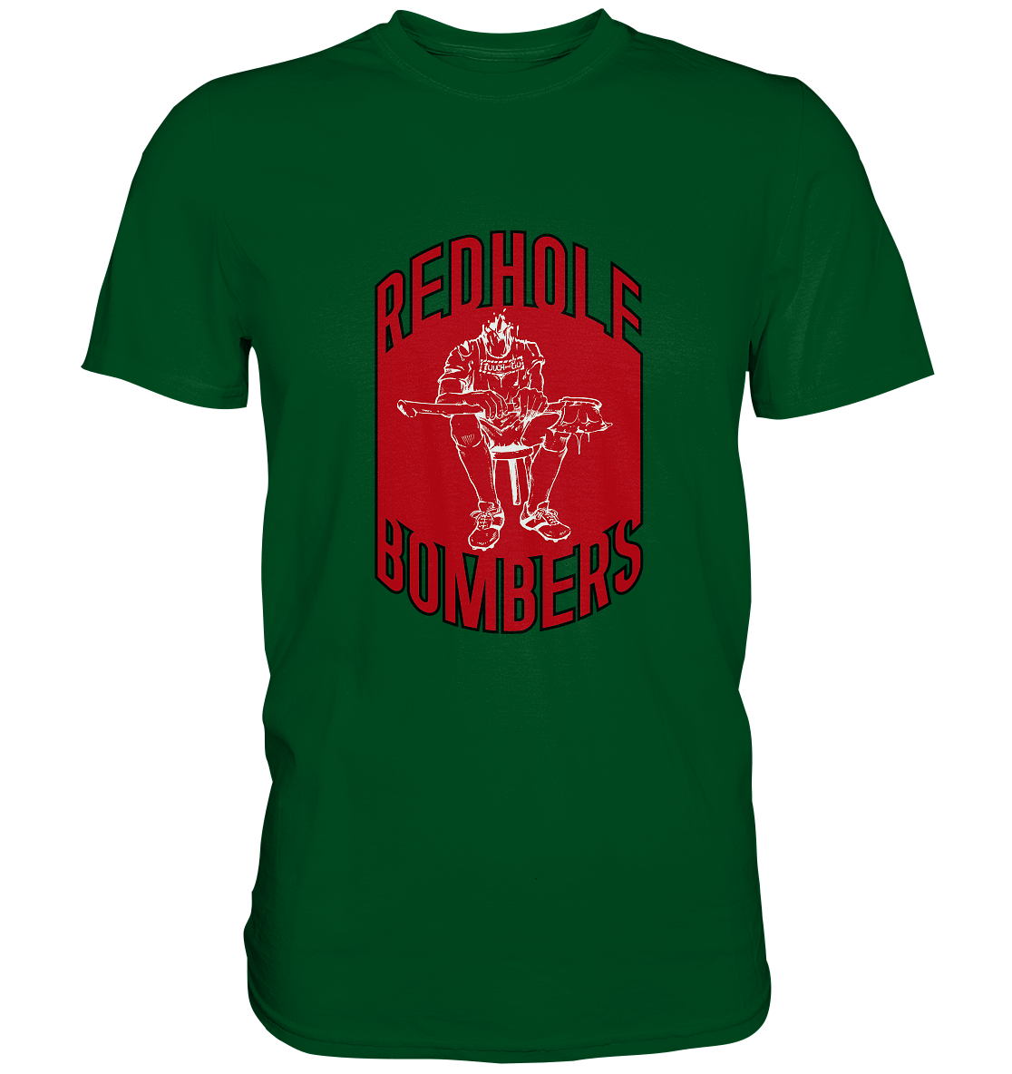 Göppingen Red Hole Bombers - Premium Shirt - Amfoo Shop