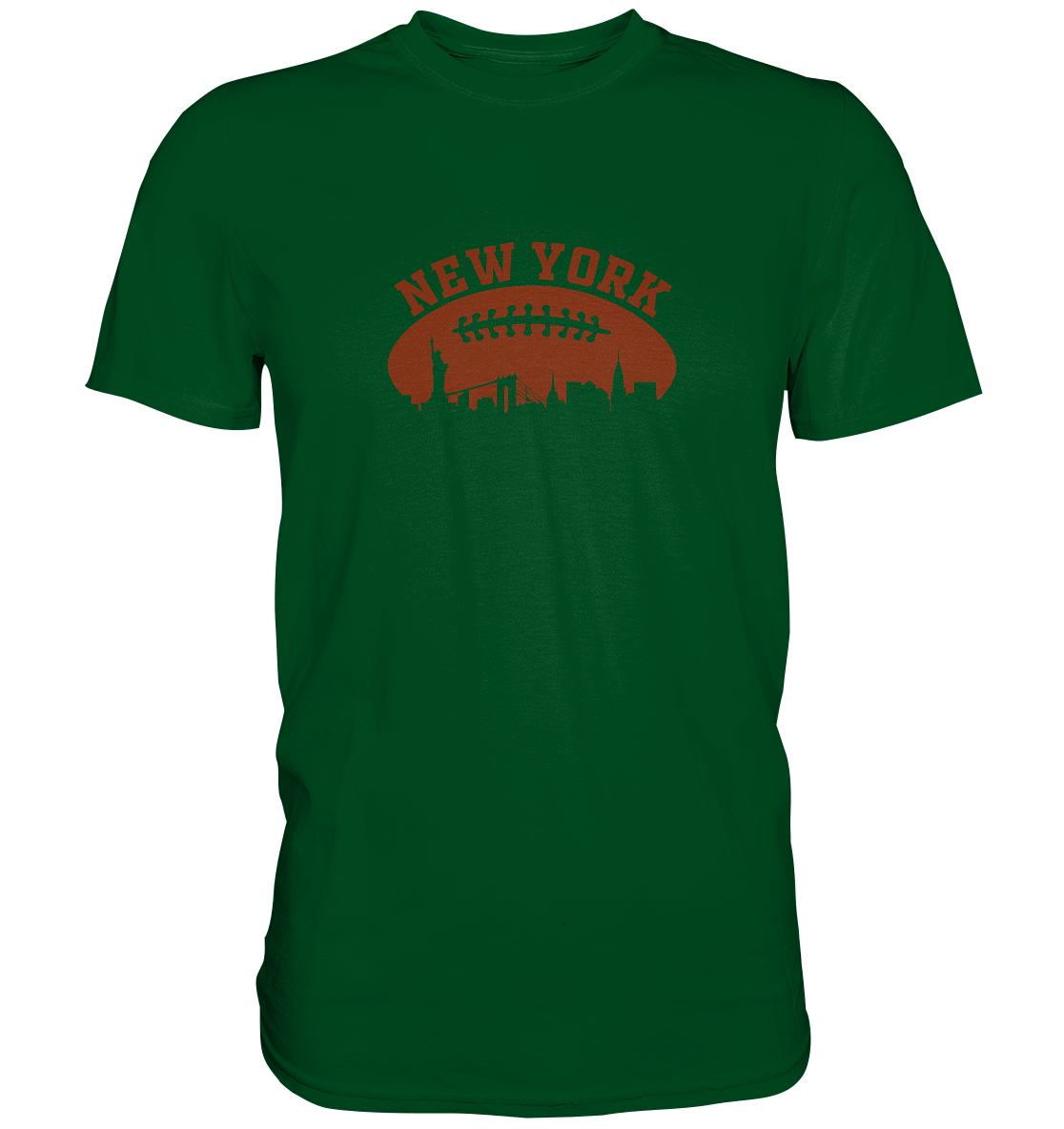 New York Football Silhoutte - Premium Shirt - Amfoo Shop