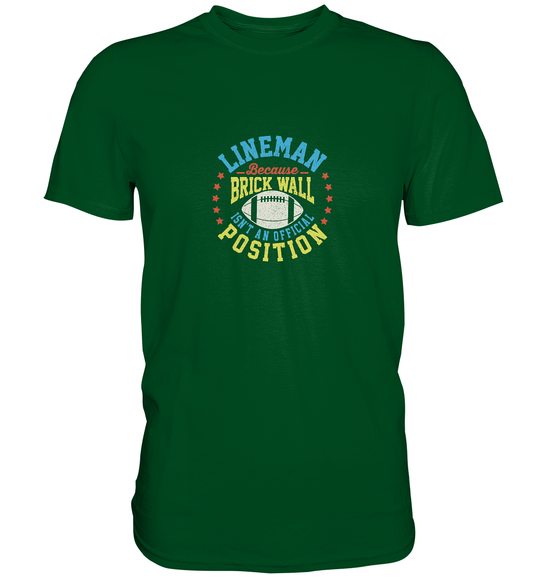 Lineman Brick Wall - Premium Shirt - Amfoo Shop