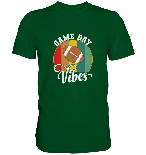 Game Day Vibes White - Premium Shirt - Amfoo Shop