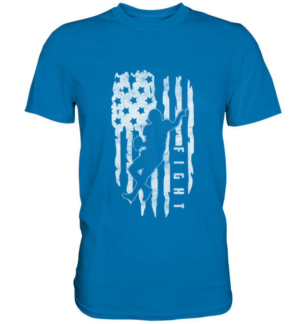 USA Flag Fight - Premium Shirt - Amfoo Shop