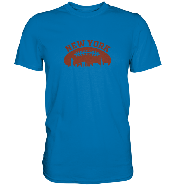 New York Football Silhoutte - Premium Shirt - Amfoo Shop