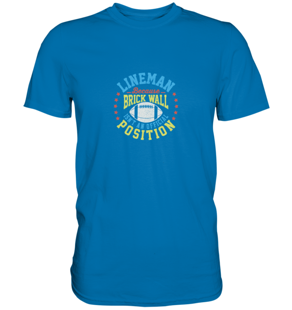 Lineman Brick Wall - Premium Shirt - Amfoo Shop