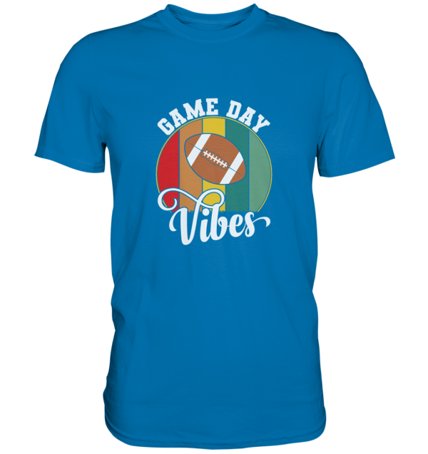 Game Day Vibes White - Premium Shirt - Amfoo Shop