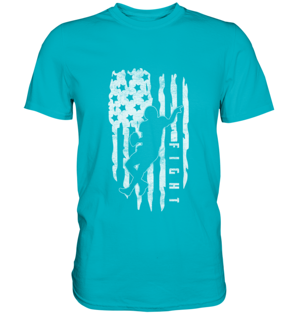 USA Flag Fight - Premium Shirt - Amfoo Shop