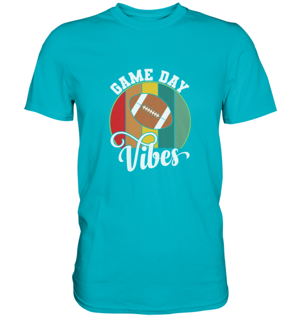 Game Day Vibes White - Premium Shirt - Amfoo Shop