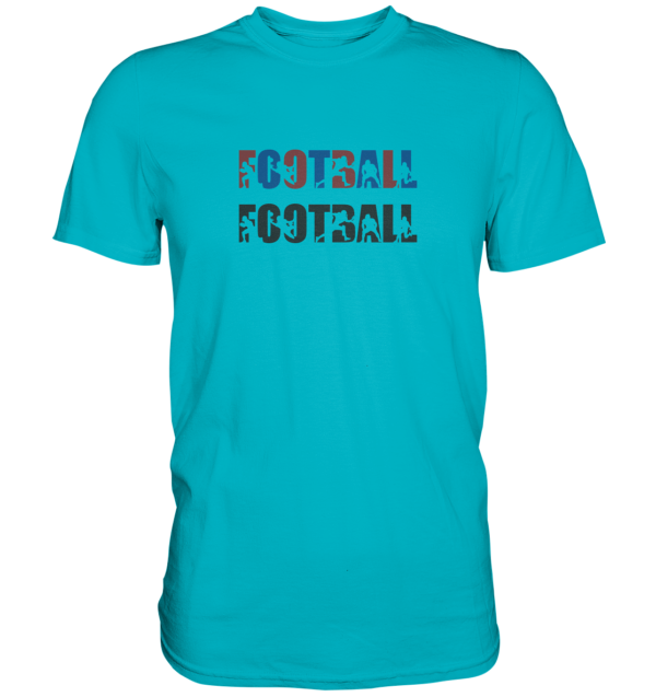 Football Silhouette - Premium Shirt - Amfoo Shop