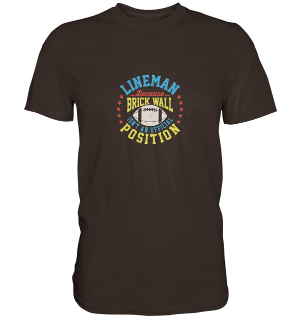 Lineman Brick Wall - Premium Shirt - Amfoo Shop