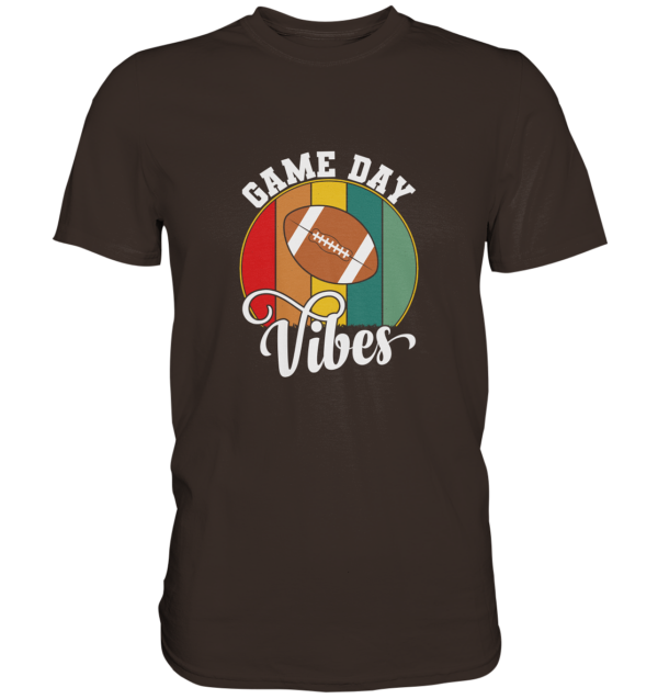 Game Day Vibes White - Premium Shirt - Amfoo Shop