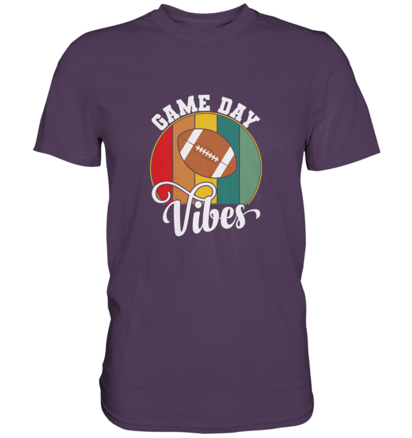 Game Day Vibes White - Premium Shirt - Amfoo Shop