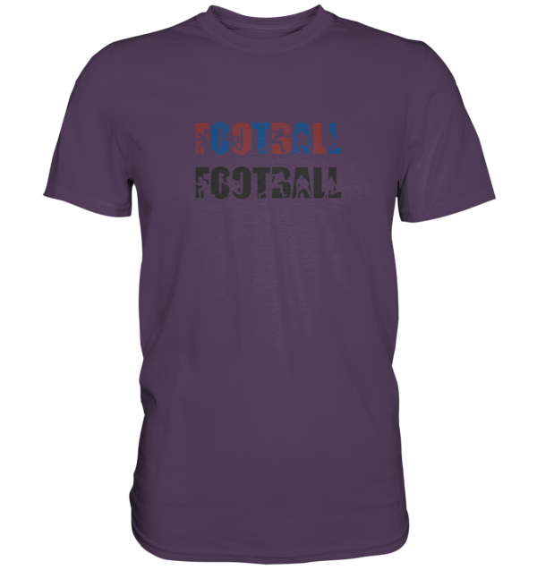 Football Silhouette - Premium Shirt - Amfoo Shop