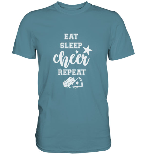 Eat Sleep Cheer - Premium Shirt - Amfoo Shop