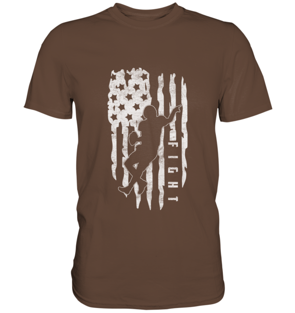 USA Flag Fight - Premium Shirt - Amfoo Shop