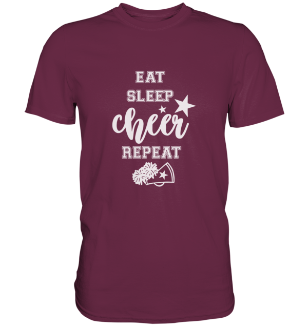 Eat Sleep Cheer - Premium Shirt - Amfoo Shop