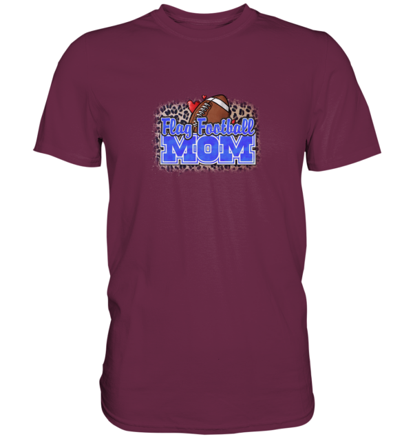 Flag Football Mom - Premium Shirt - Amfoo Shop