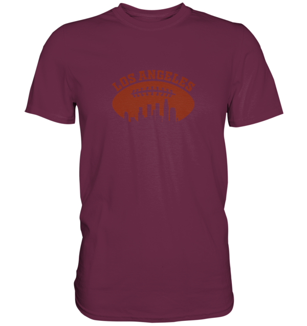 Los Angeles Football Silhouette - Premium Shirt - Amfoo Shop