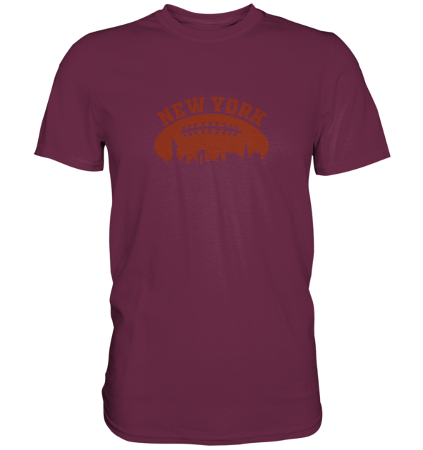 New York Football Silhoutte - Premium Shirt - Amfoo Shop