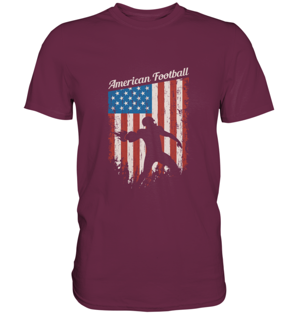 American Football Banner - Premium Shirt - Amfoo Shop