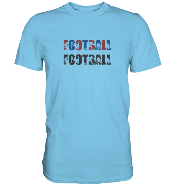 Football Silhouette - Premium Shirt - Amfoo Shop