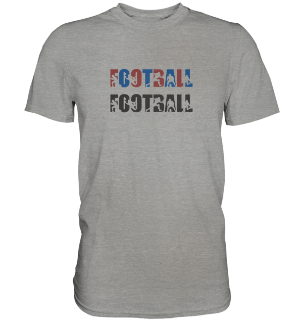 Football Silhouette - Premium Shirt - Amfoo Shop