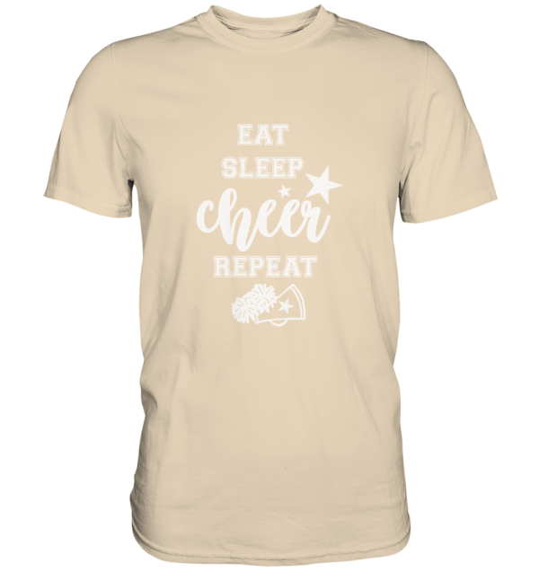 Eat Sleep Cheer - Premium Shirt - Amfoo Shop