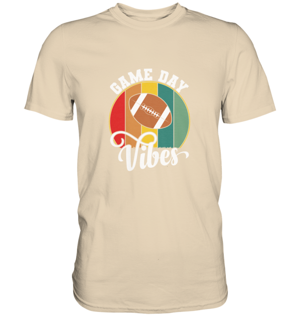 Game Day Vibes White - Premium Shirt - Amfoo Shop