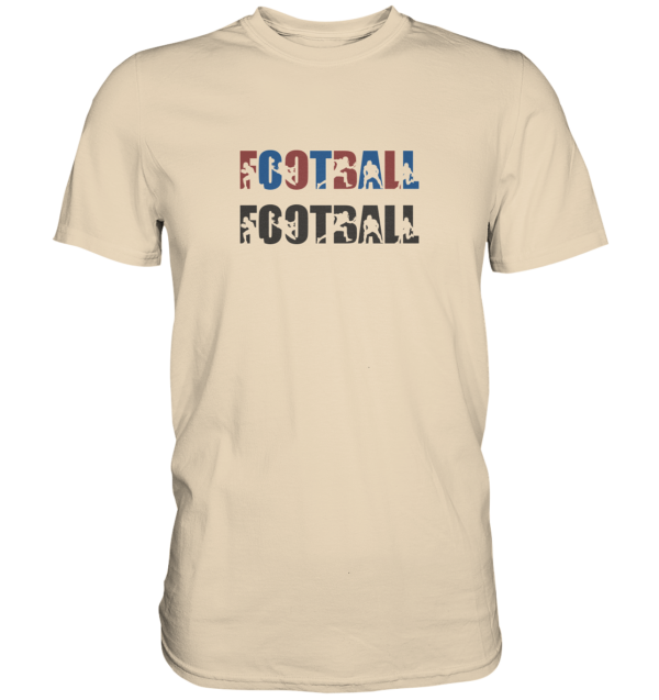 Football Silhouette - Premium Shirt - Amfoo Shop