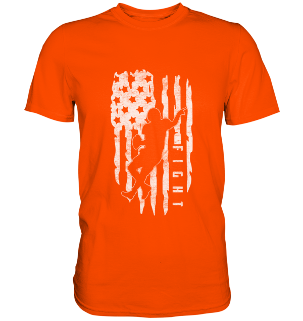 USA Flag Fight - Premium Shirt - Amfoo Shop