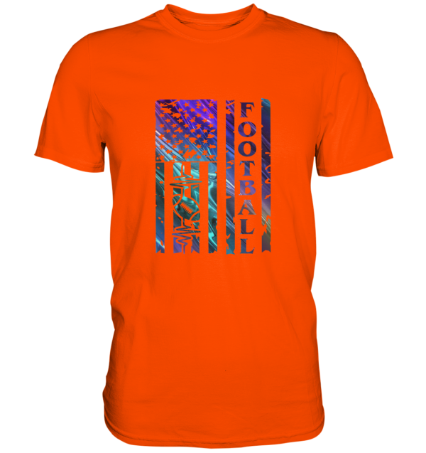 USA Football Flag - Premium Shirt - Amfoo Shop