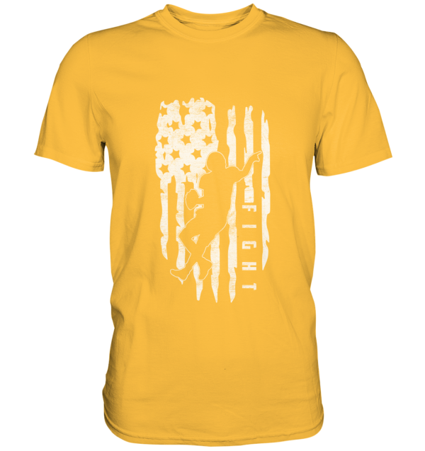 USA Flag Fight - Premium Shirt - Amfoo Shop