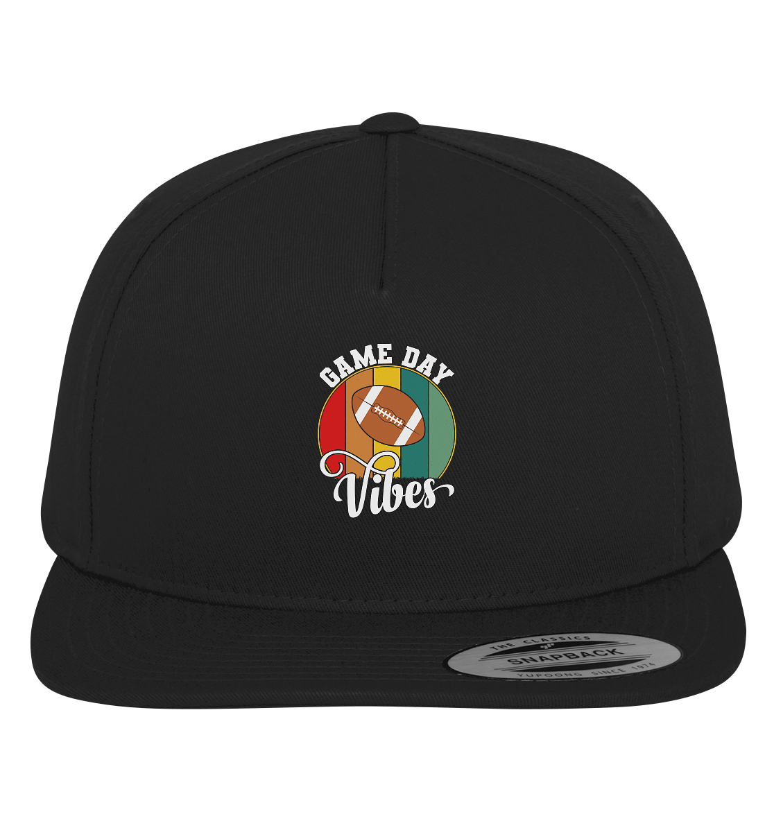 Game Day Vibes White - Premium Snapback - Amfoo Shop