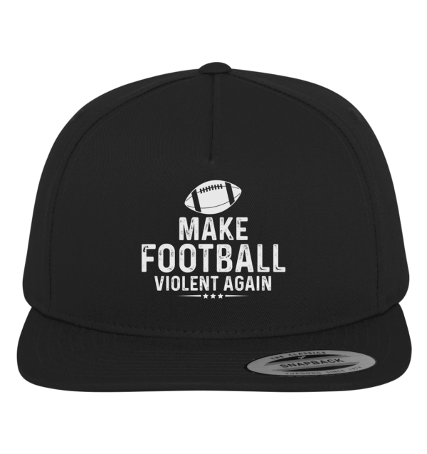 Make Football Violant again - Premium Snapback - Amfoo Shop