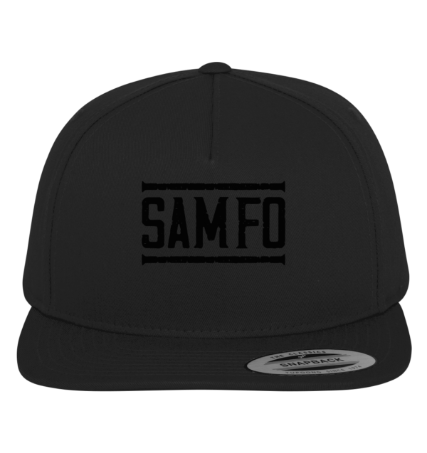 SAMFO black - Premium Snapback - Amfoo Shop