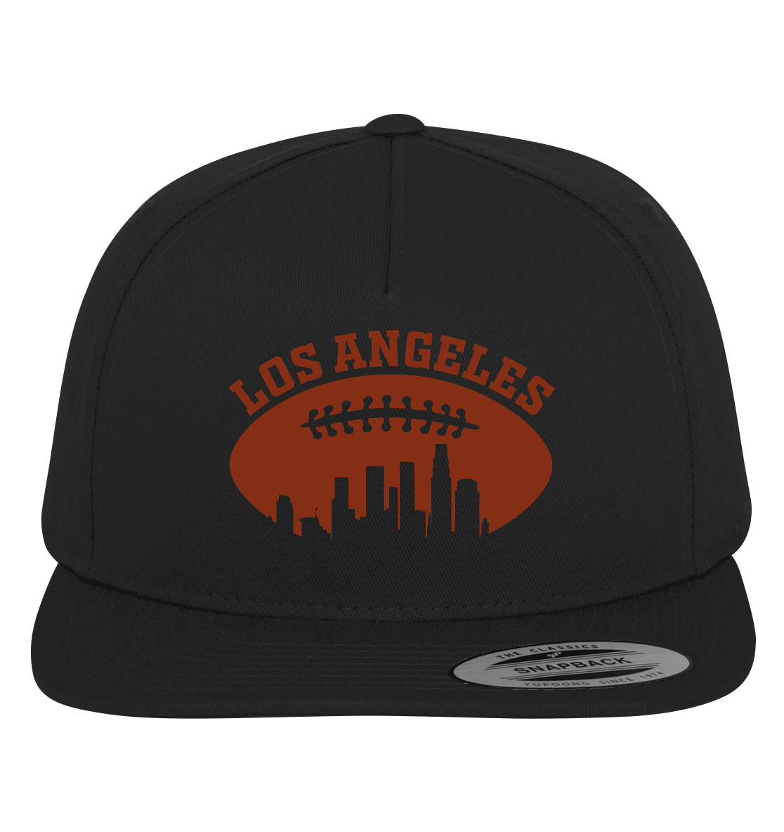 Los Angeles Football Silhouette - Premium Snapback - Amfoo Shop