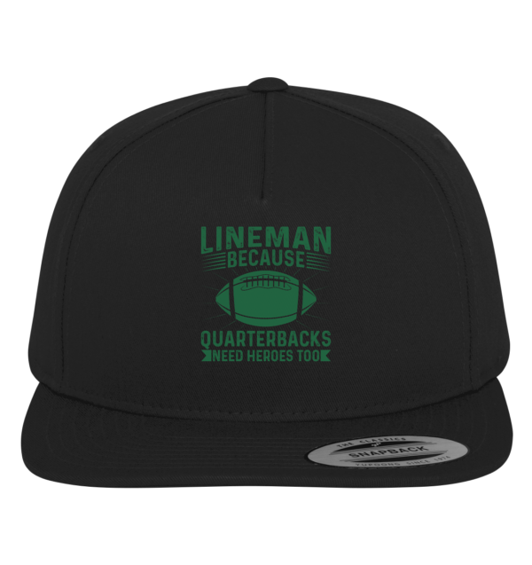 Lineman Heroes Green - Premium Snapback - Amfoo Shop