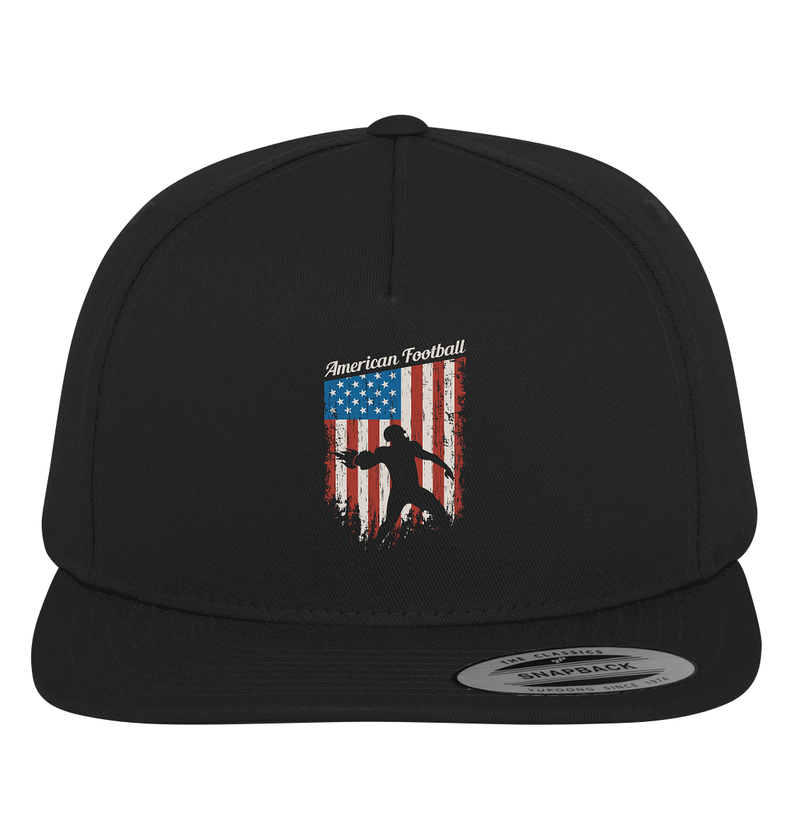 American Football Banner - Premium Snapback - Amfoo Shop