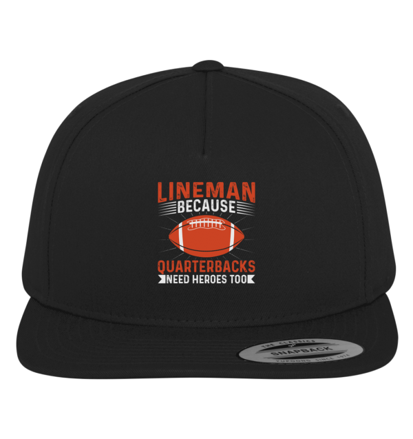 Lineman Quarterback Heroes - Premium Snapback - Amfoo Shop