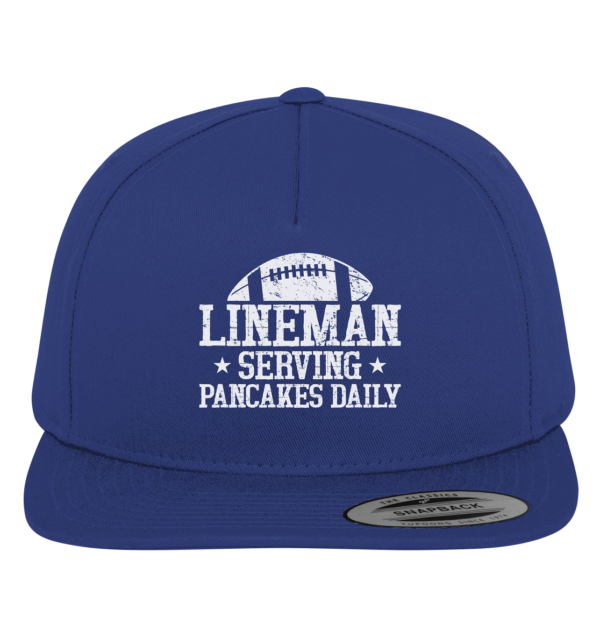 Lineman Serving Pancakes - Premium Snapback - Amfoo Shop