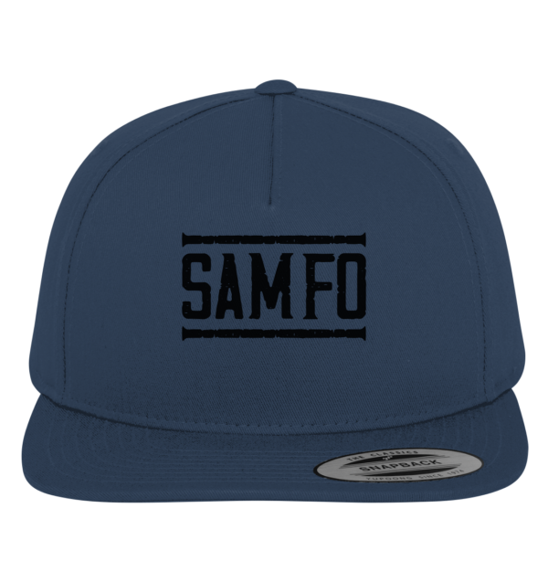 SAMFO black - Premium Snapback - Amfoo Shop