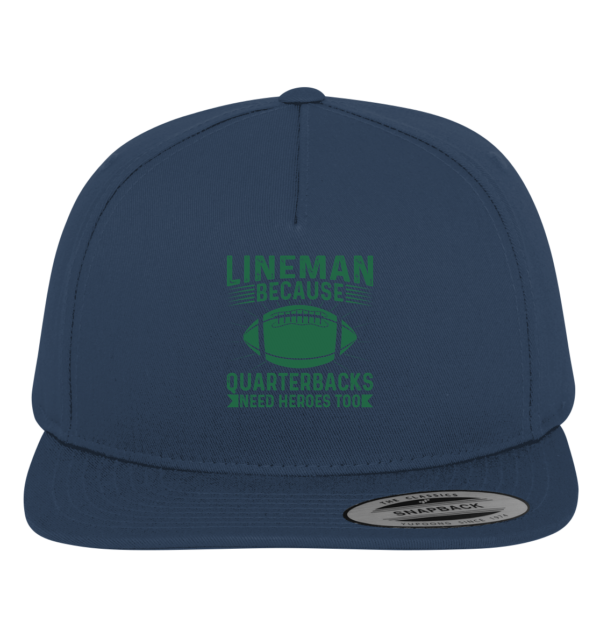 Lineman Heroes Green - Premium Snapback - Amfoo Shop