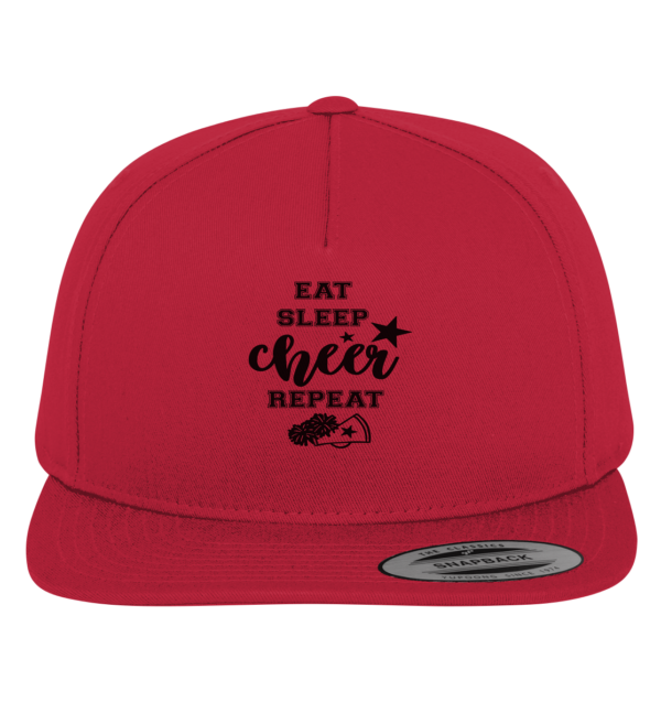 Eat Sleep Cheer Repeat - Premium Snapback - Amfoo Shop