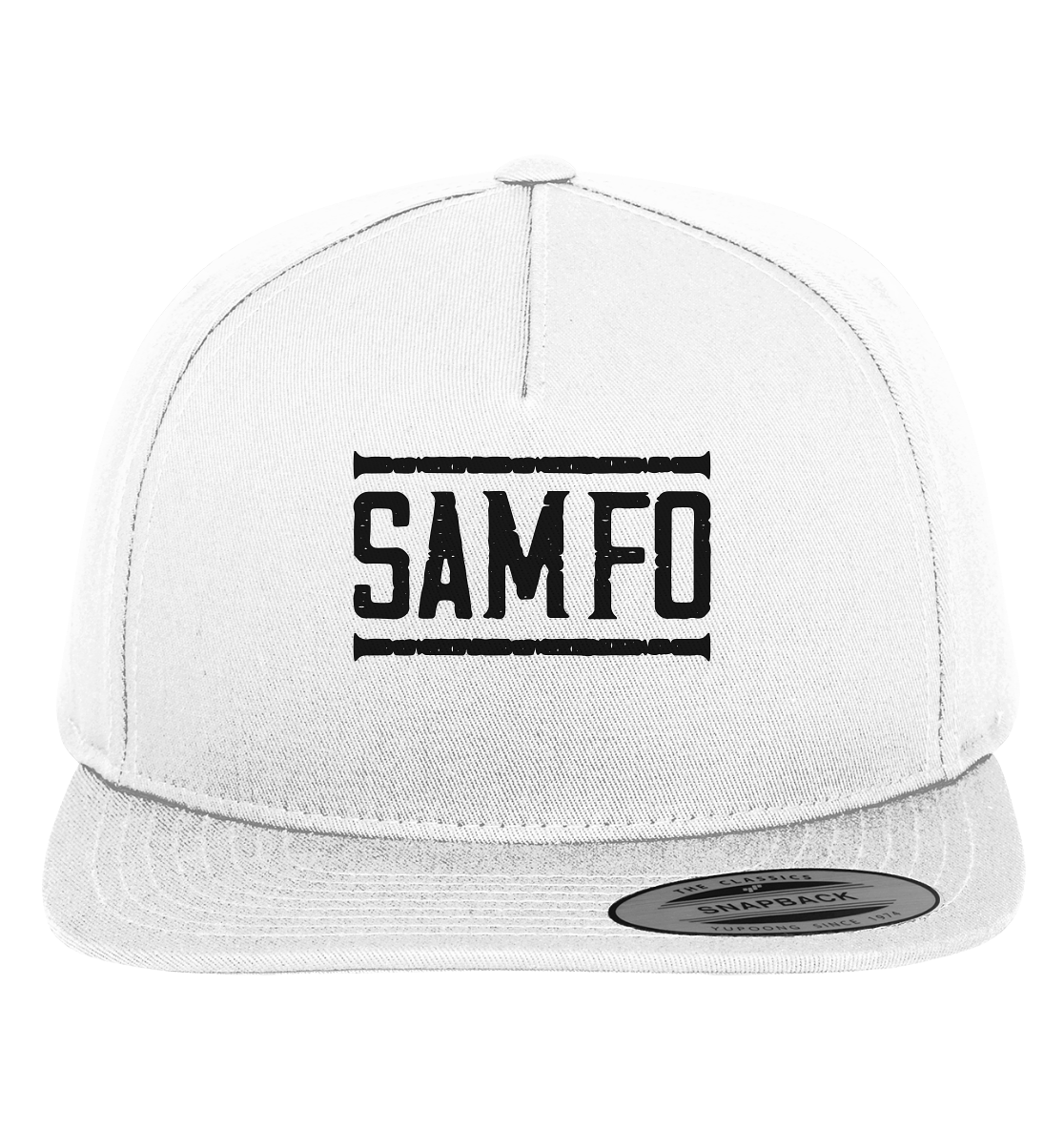 SAMFO black - Premium Snapback - Amfoo Shop