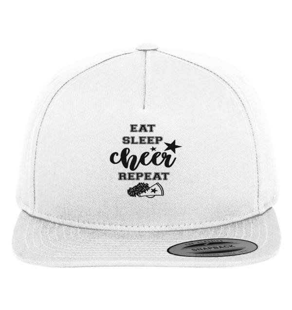 Eat Sleep Cheer Repeat - Premium Snapback - Amfoo Shop