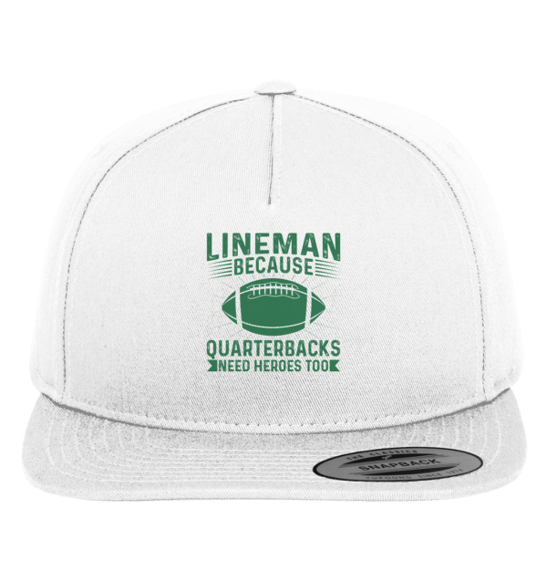 Lineman Heroes Green - Premium Snapback - Amfoo Shop