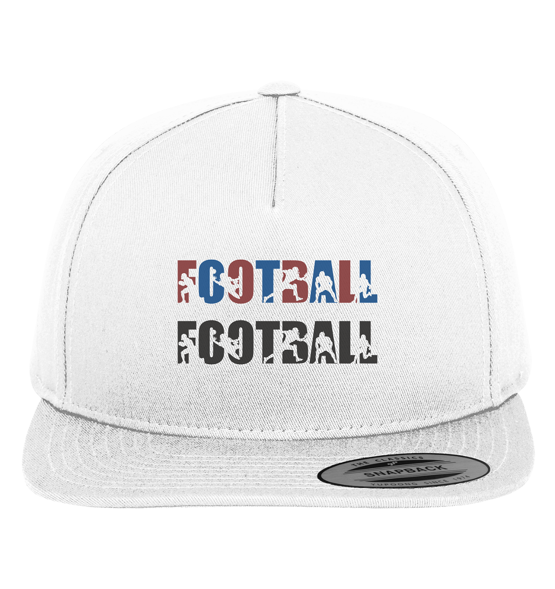 Football Silhouette - Premium Snapback - Amfoo Shop