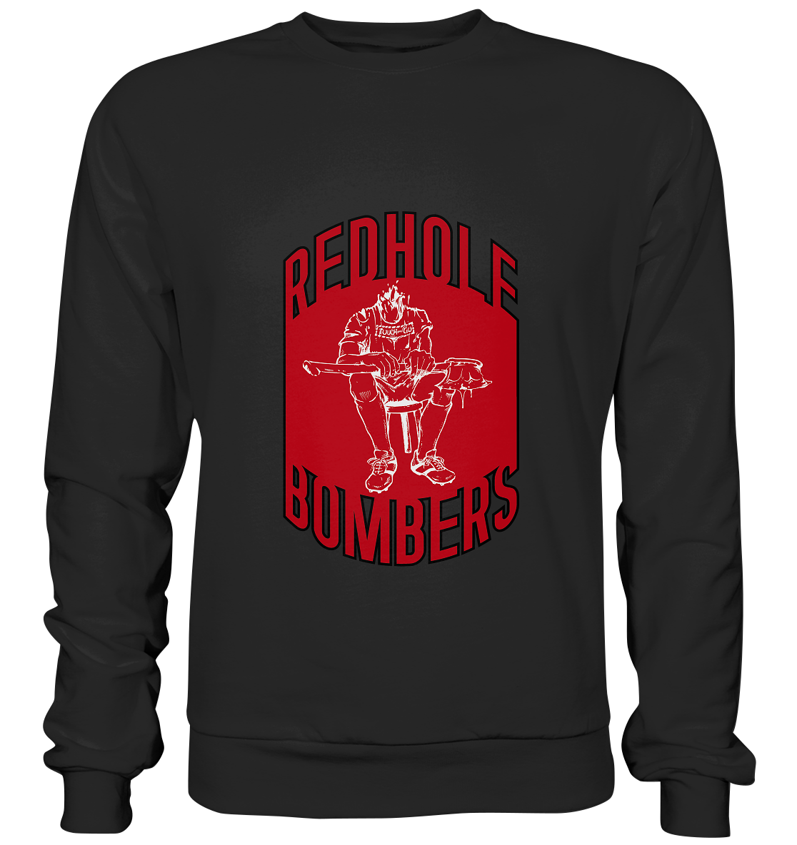 Göppingen Red Hole Bombers - Premium Sweatshirt - Amfoo Shop