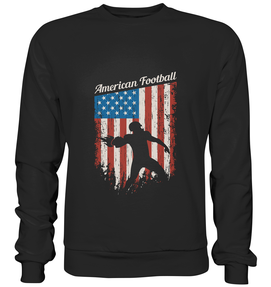 American Football Banner - Premium Sweatshirt - Amfoo Shop